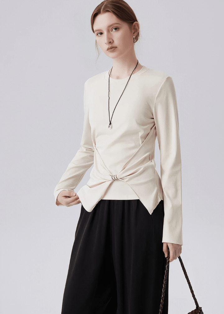 RING - DETAILED TWIST FRONT TOP - ANLEM