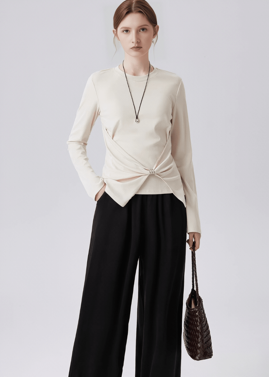 RING - DETAILED TWIST FRONT TOP - ANLEM