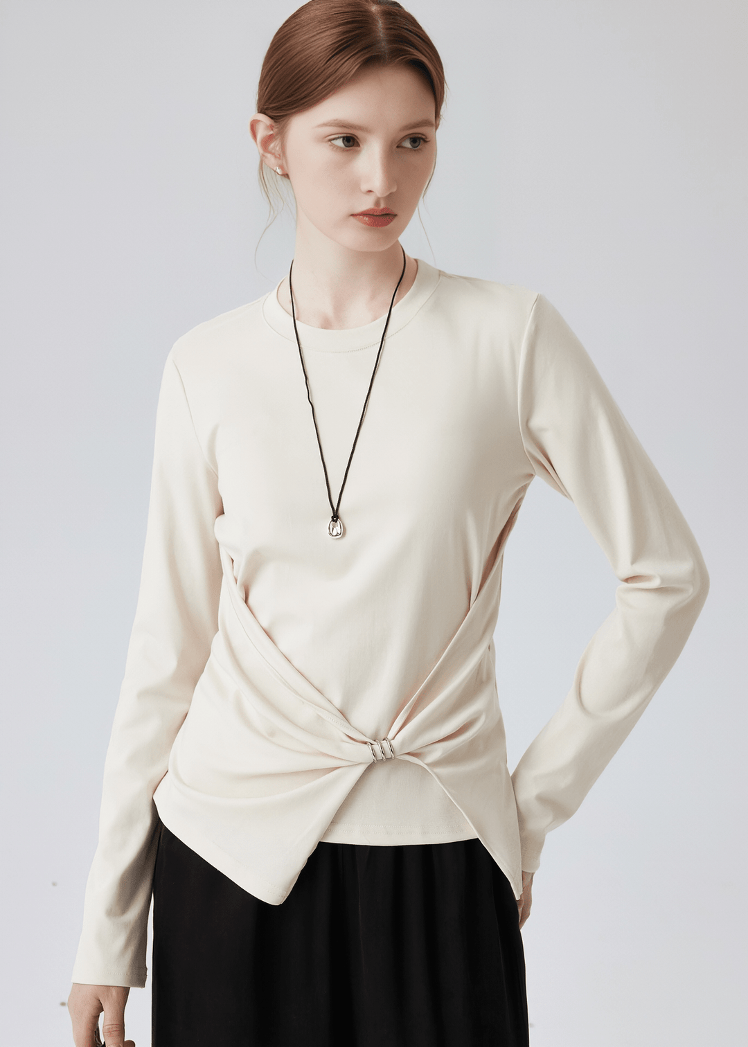 RING - DETAILED TWIST FRONT TOP - ANLEM