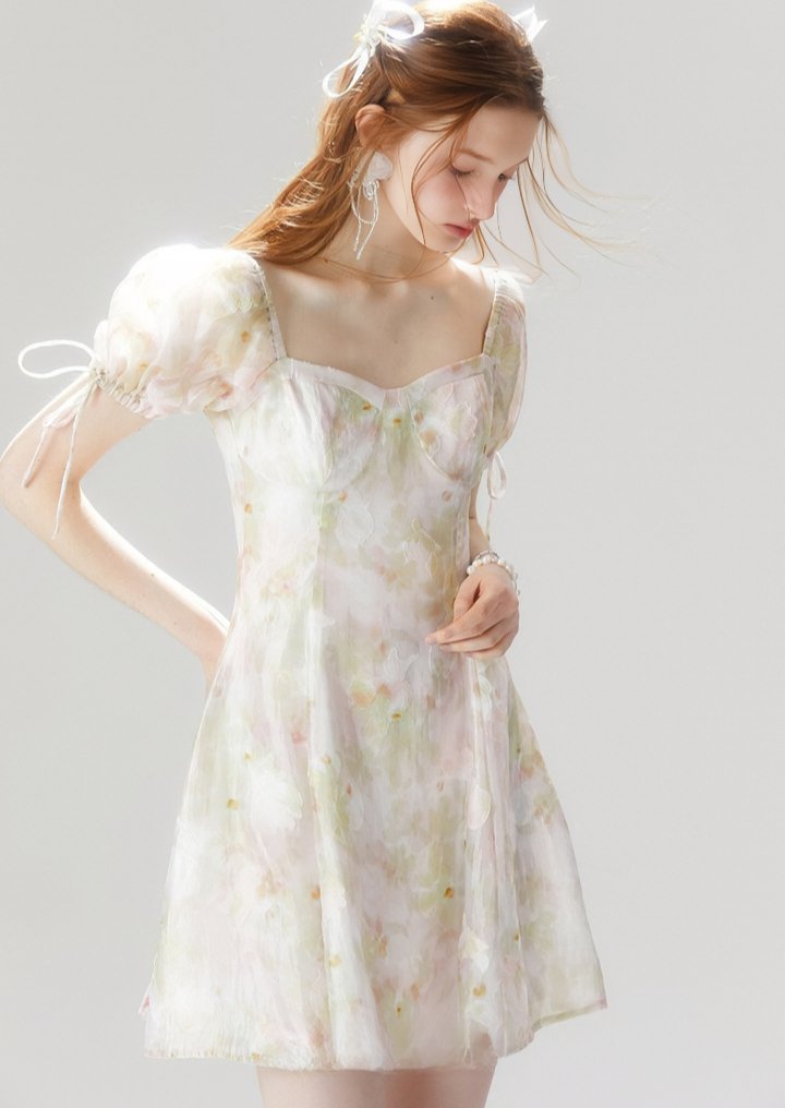 SHINY FAIRY FLOWER DRESS - ANLEM