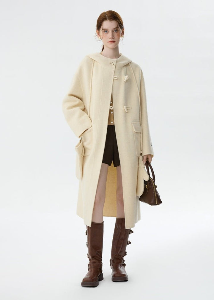 SLIM STYLE LONG DUFFEL COAT - ANLEM