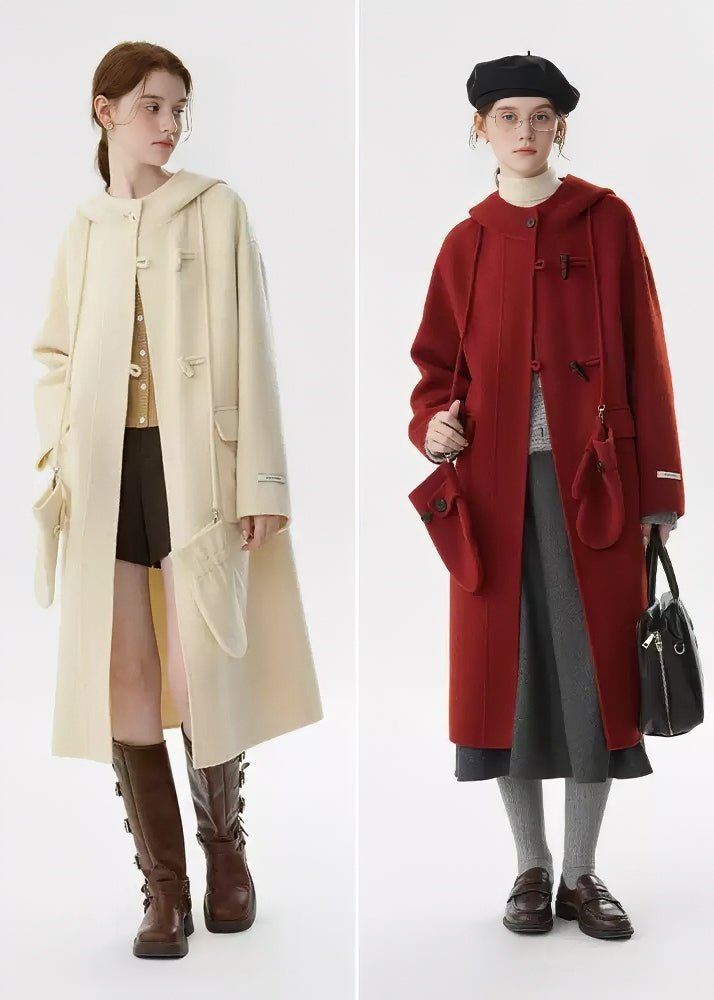 SLIM STYLE LONG DUFFEL COAT - ANLEM