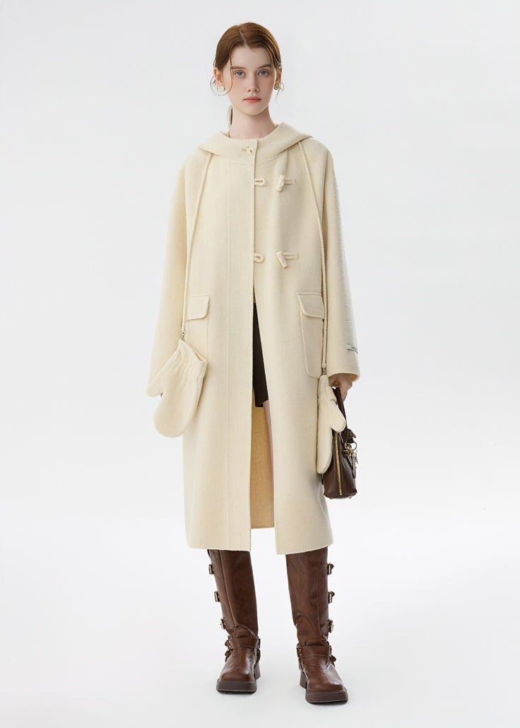 SLIM STYLE LONG DUFFEL COAT - ANLEM