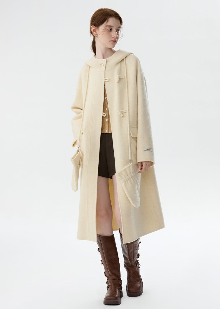 SLIM STYLE LONG DUFFEL COAT - ANLEM