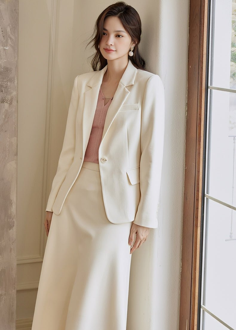 SLIM TAILORED JACKET - ANLEM