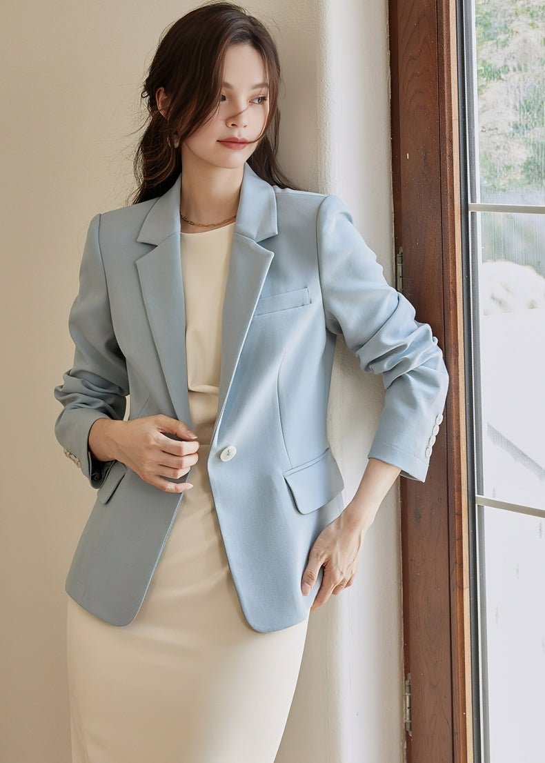 SLIM TAILORED JACKET - ANLEM