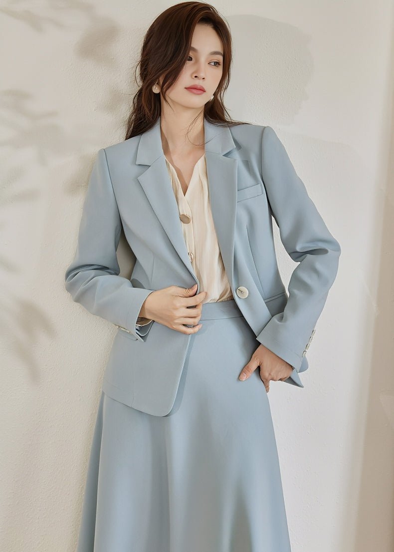 SLIM TAILORED JACKET - ANLEM