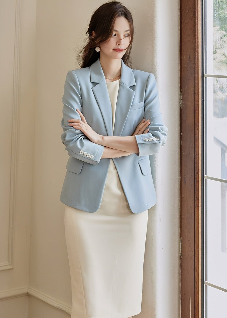 SLIM TAILORED JACKET - ANLEM