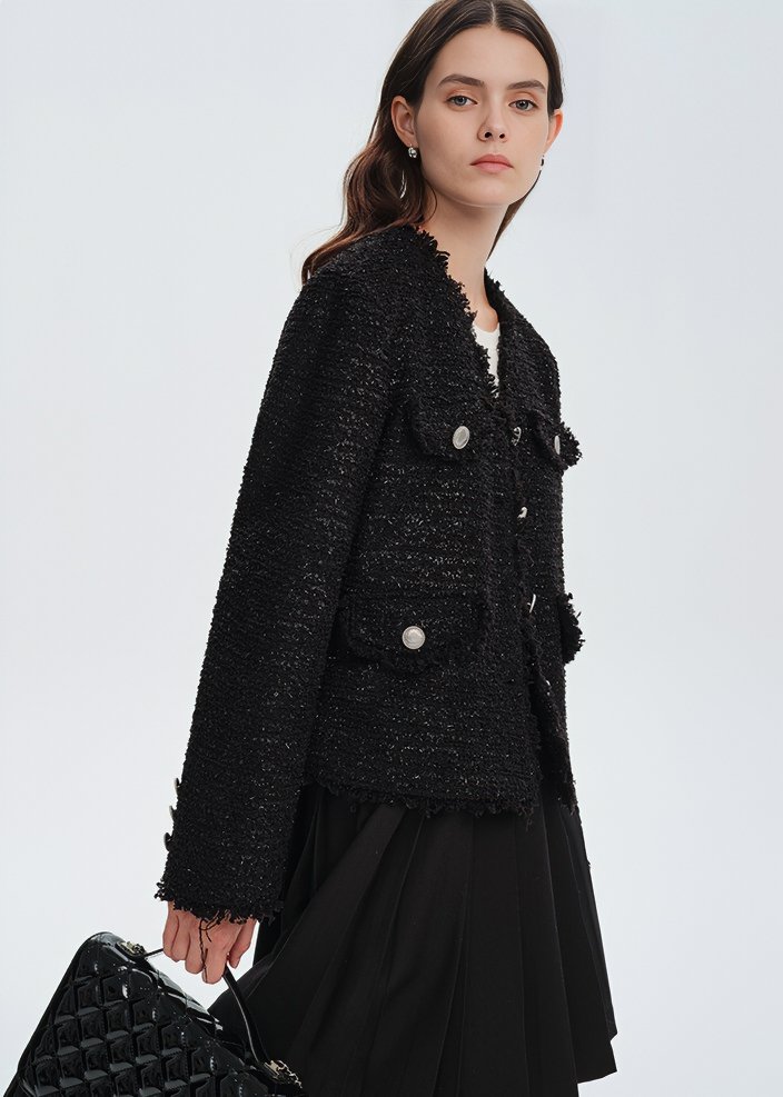 STARRY SKY SHORT JACKET - ANLEM