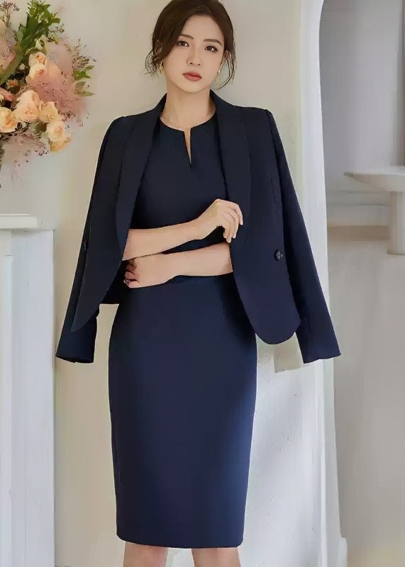 SUIT DRESS ＆ JACKET SET - ANLEM