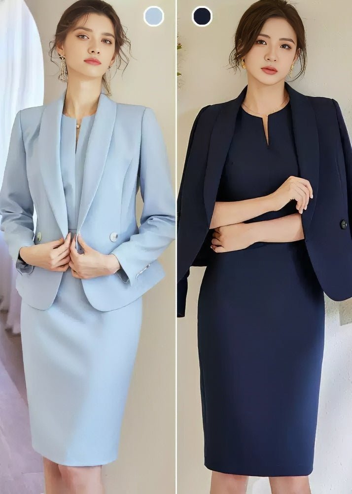 SUIT DRESS ＆ JACKET SET - ANLEM