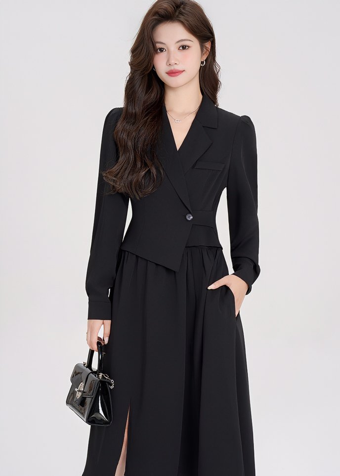 SUIT STYLE DRESS - ANLEM