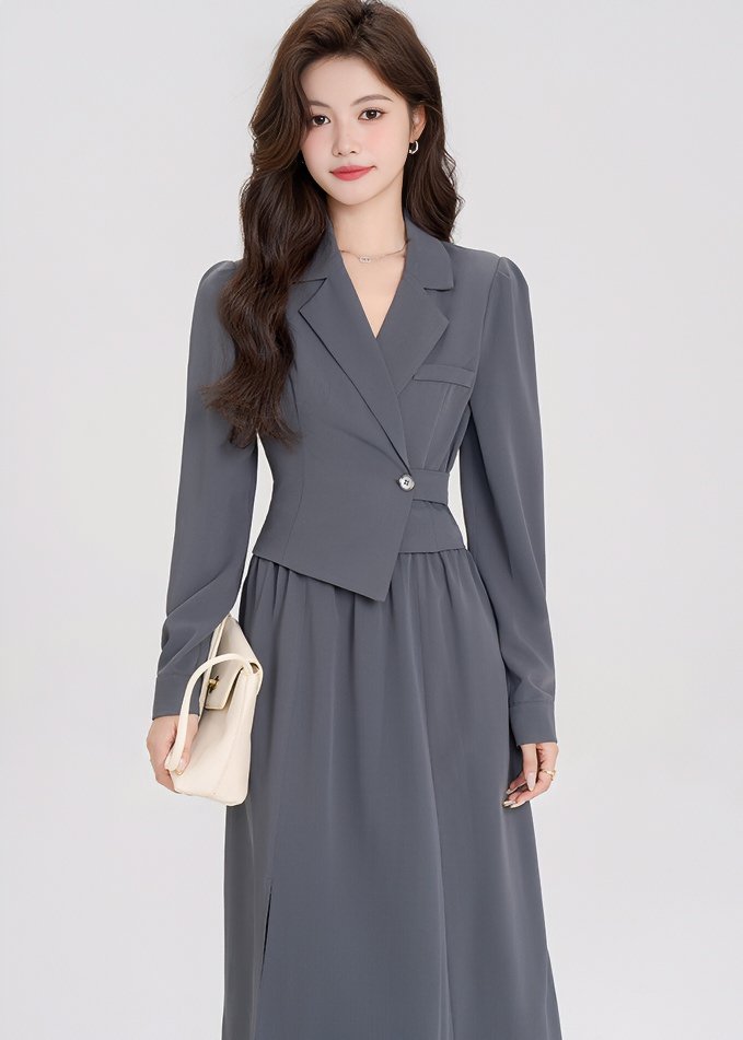 SUIT STYLE DRESS - ANLEM