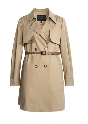 TACK SLEEVES FRENCH TRENCH COAT - ANLEM