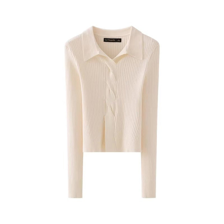 TAILORED COLLAR KNIT - ANLEM