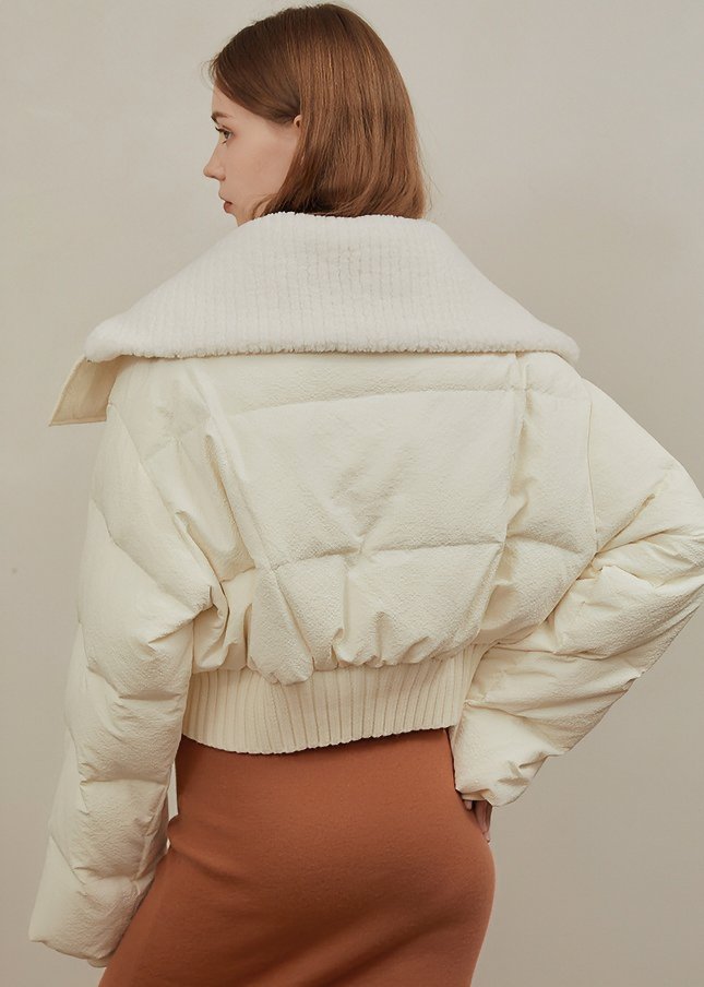 THICK CROPPED DOWN JACKET - ANLEM