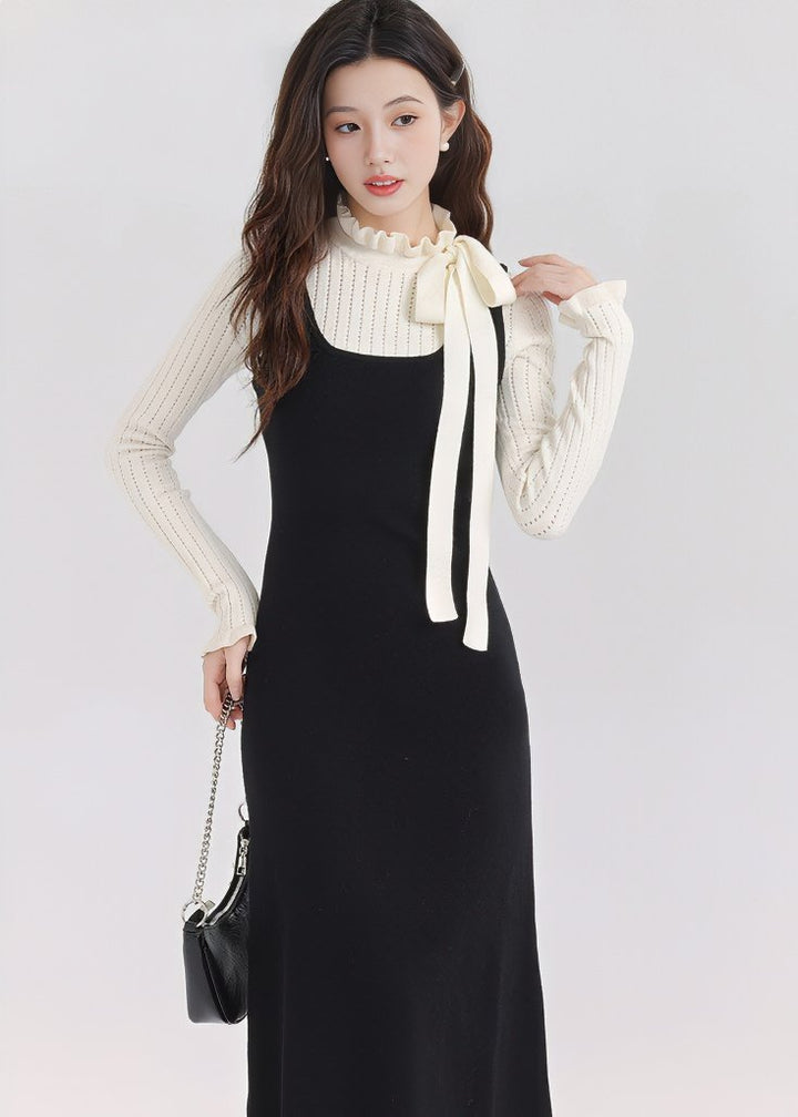 TIGHT TWO - PIECE KNIT DRESS - ANLEM