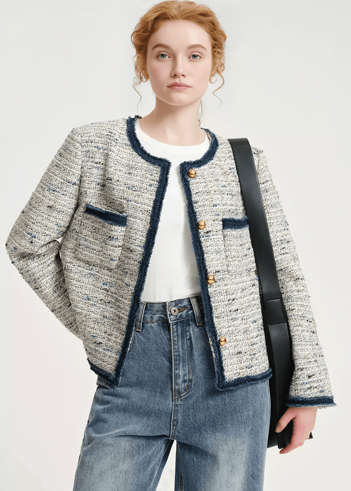 TWEED BOUCLE JACKET - ANLEM