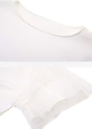 WAIST LACE SHORT SLEEVE SHIRT - ANLEM