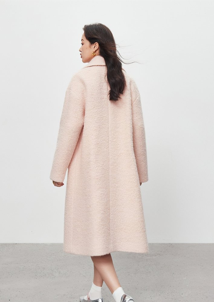 ALPACA MOHAIR TERRY COAT - ANLEM