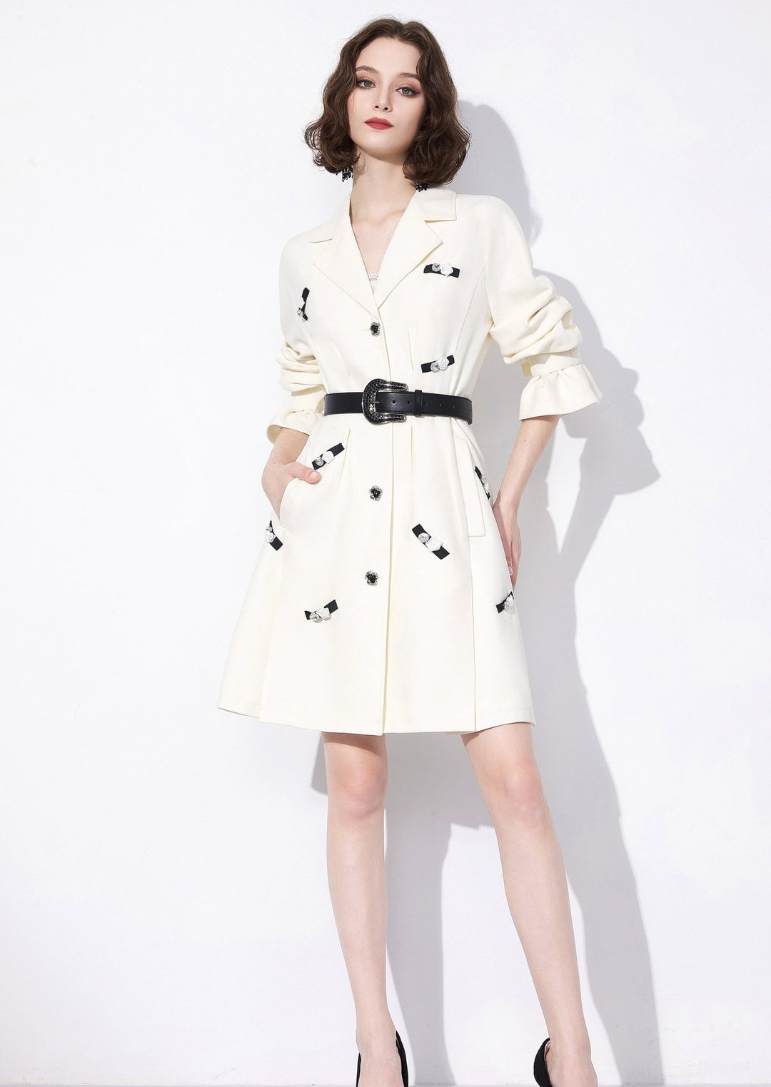 BIJOU BELT COAT - ANLEM