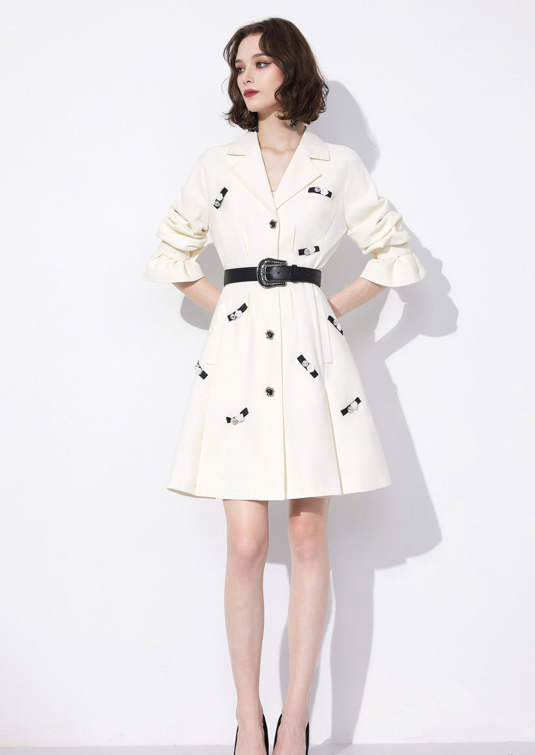 BIJOU BELT COAT - ANLEM