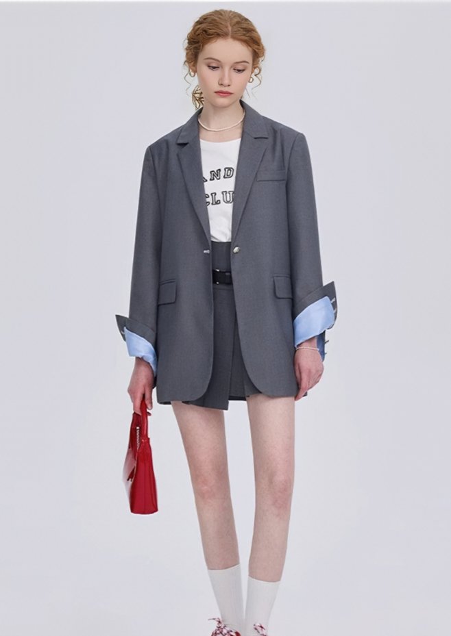 CONTRAST JACKET - ANLEM