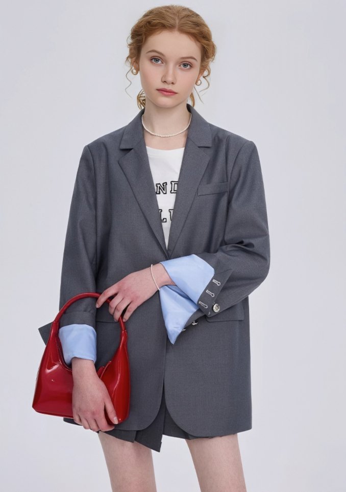 CONTRAST JACKET - ANLEM