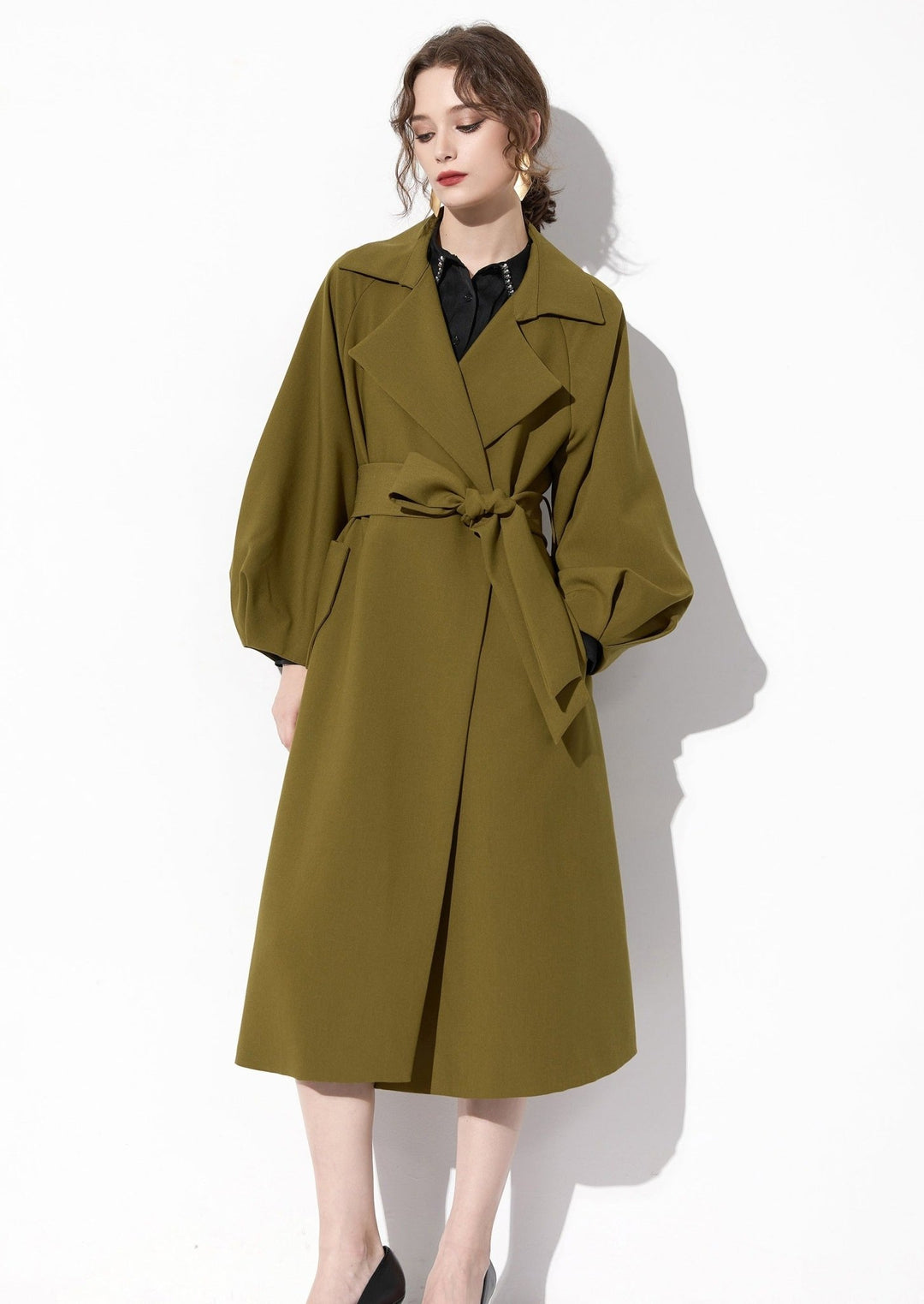 DRAPE JACKET STYLE COAT - ANLEM