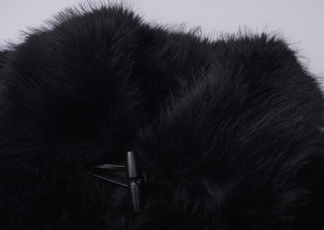 BLACK FUR COAT – ANLEM