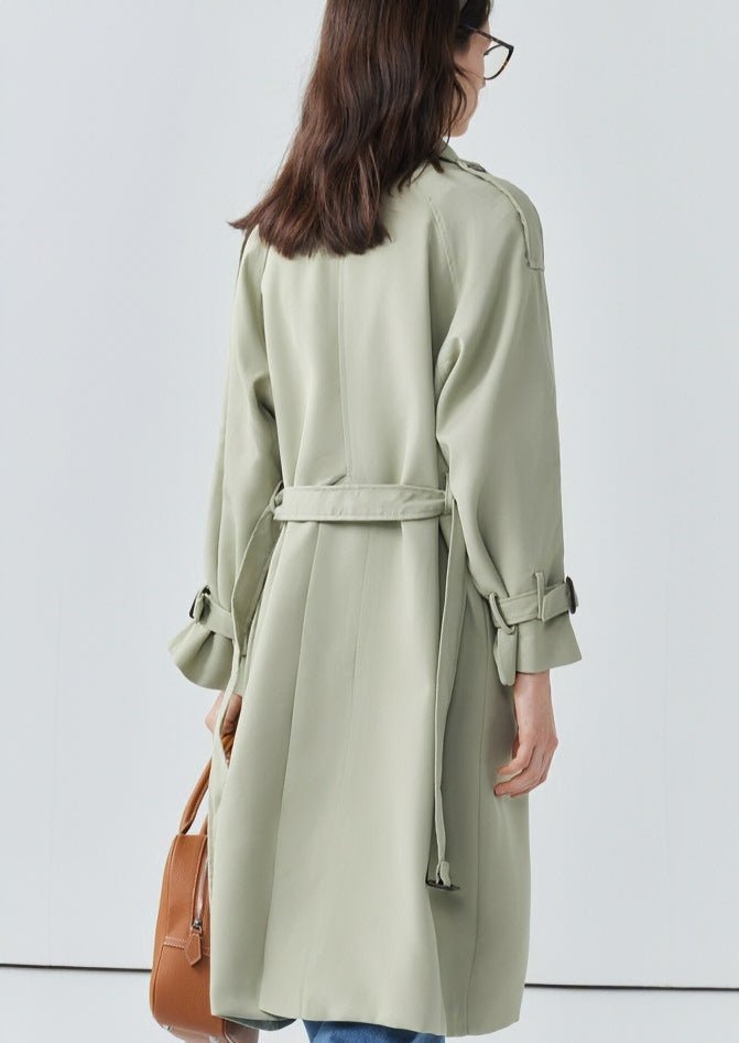 LOOSE NECK TRENCH COAT - ANLEM