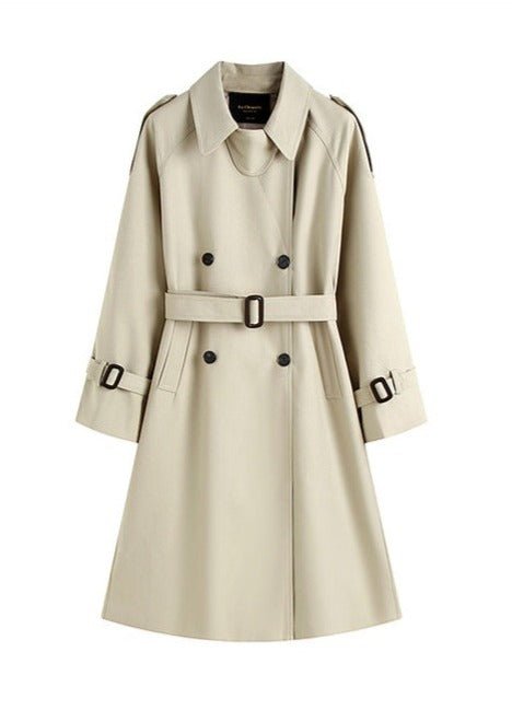 LOOSE NECK TRENCH COAT - ANLEM