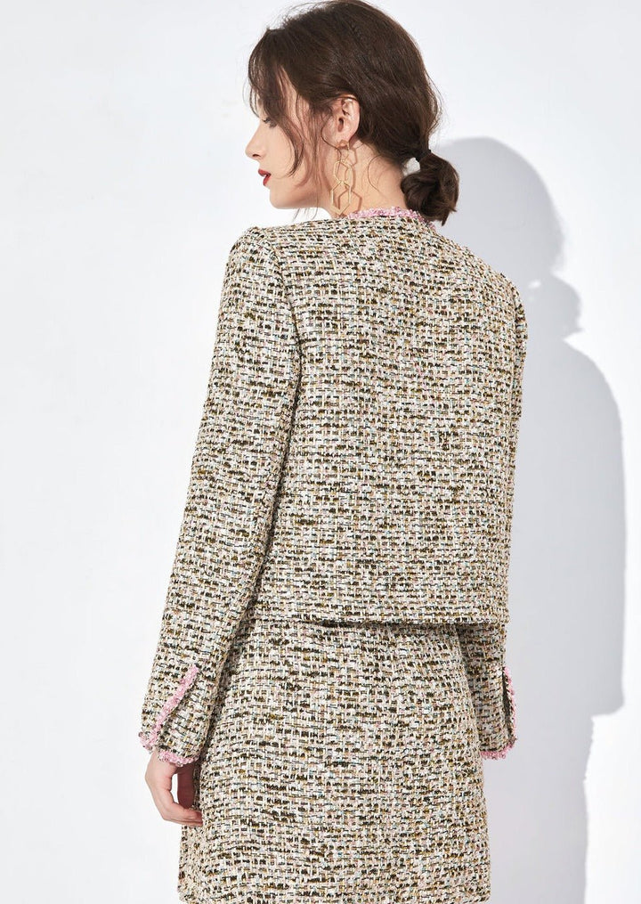 MIXED TWEED JACKETS&DRESS - ANLEM