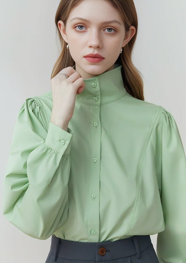 ONE COLOR FRENCH SHIRT - ANLEM