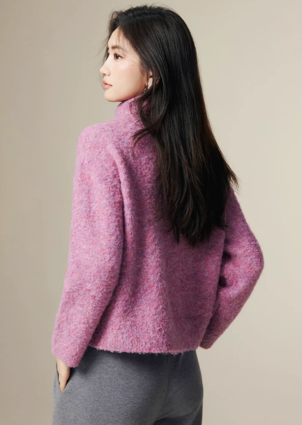 Pull Over Knit sweater　Wear - ANLEM