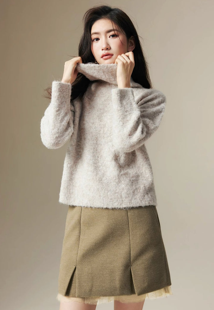 Pull Over Knit sweater　Wear - ANLEM