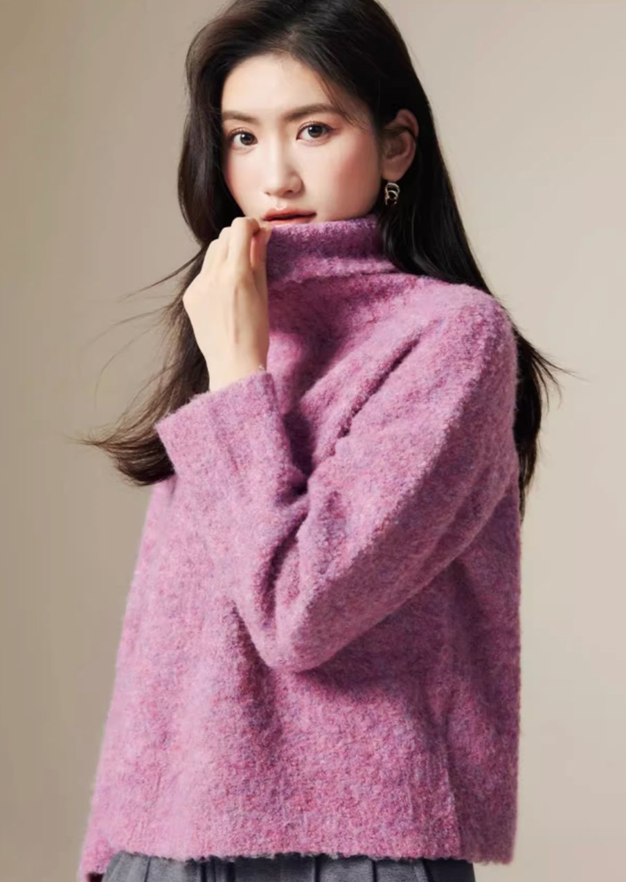 Pull Over Knit sweater　Wear - ANLEM