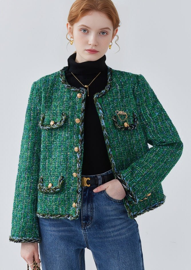 RETRO GREEN FRAGRANCE JACKET - ANLEM