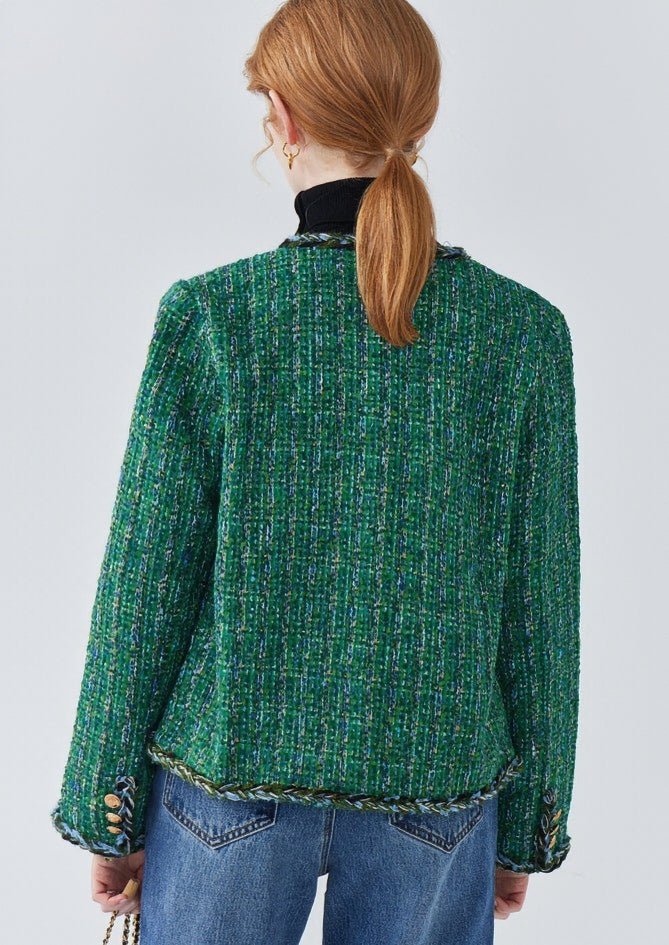 RETRO GREEN FRAGRANCE JACKET - ANLEM