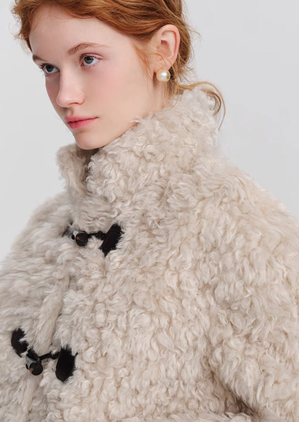 Short Rumb Fur Coat - ANLEM