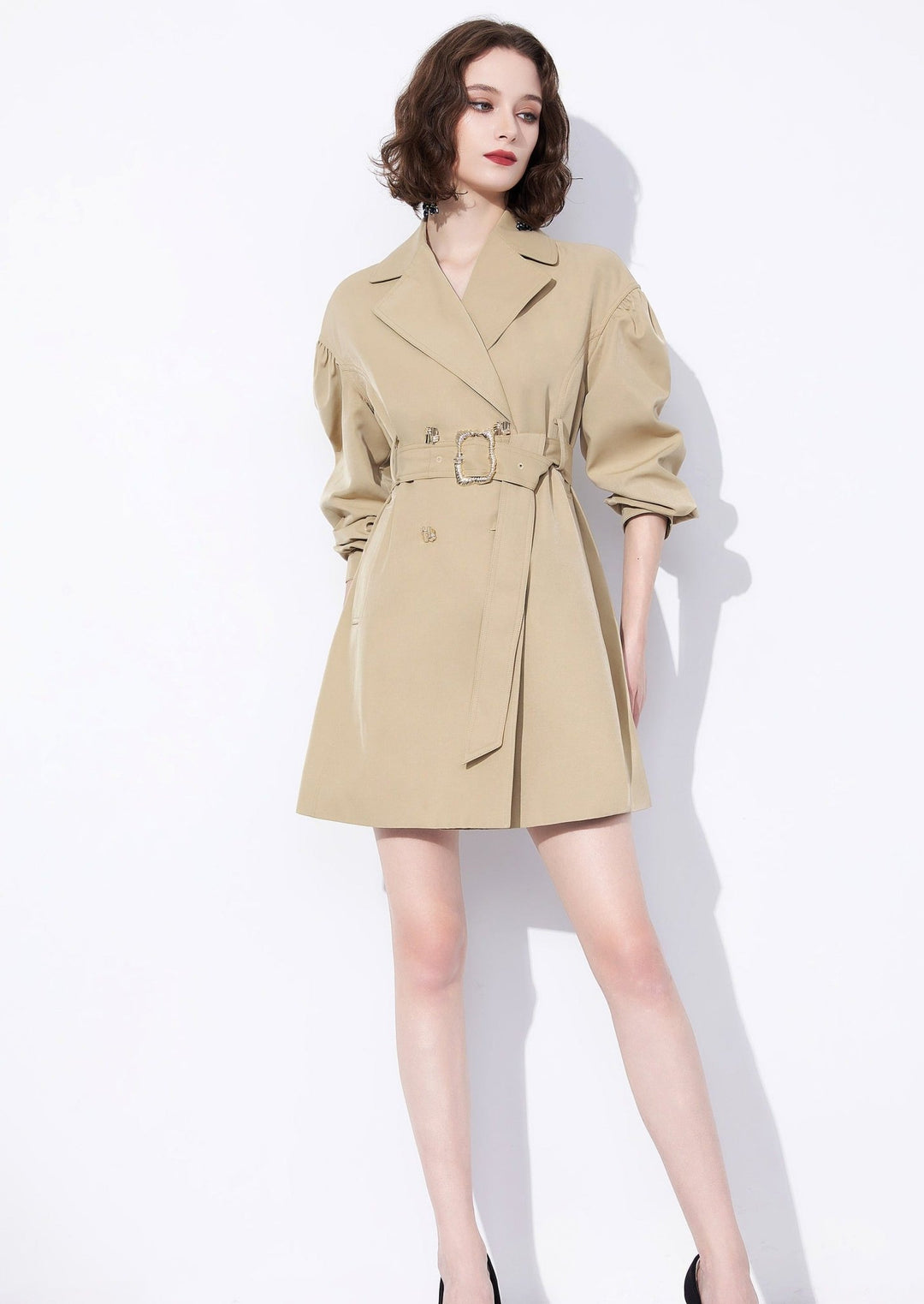 SHORT TRENCH COAT - ANLEM