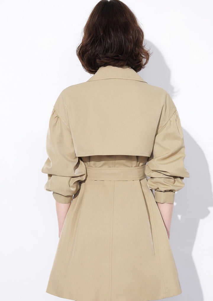 SHORT TRENCH COAT - ANLEM