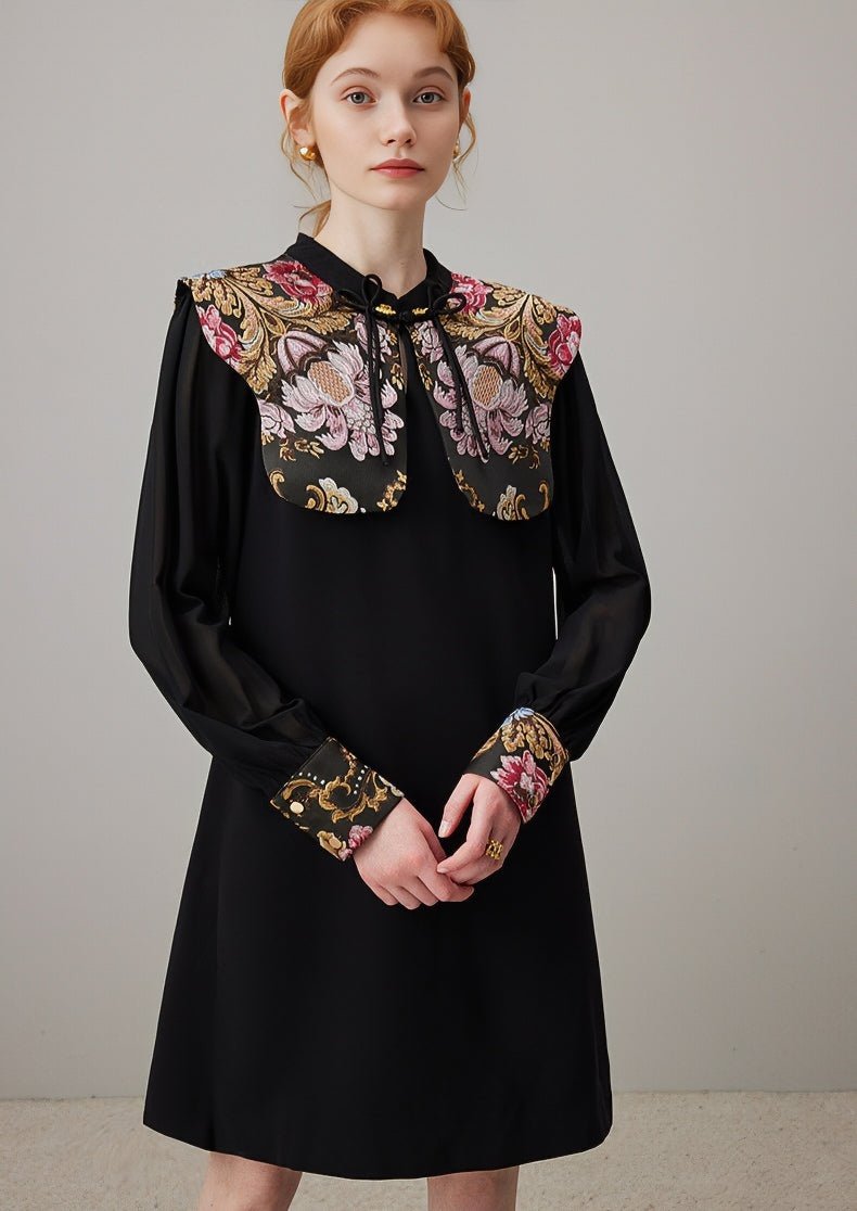SPRING EMBROIDERY NATIONAL STYLE DRESS - ANLEM