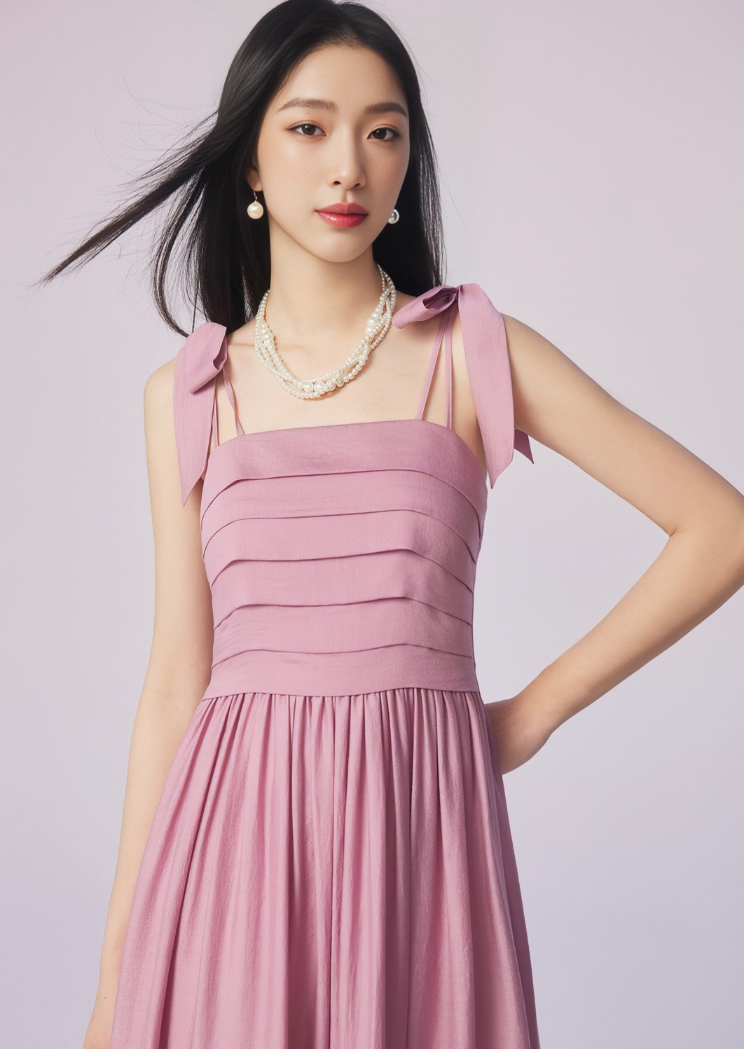 TIERED CAMISOLE DRESS - ANLEM