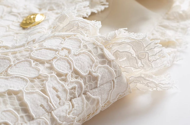 White Lace Jacket - ANLEM