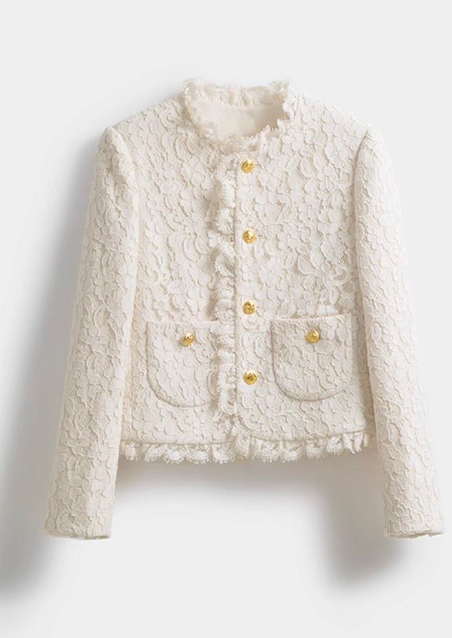 White Lace Jacket - ANLEM