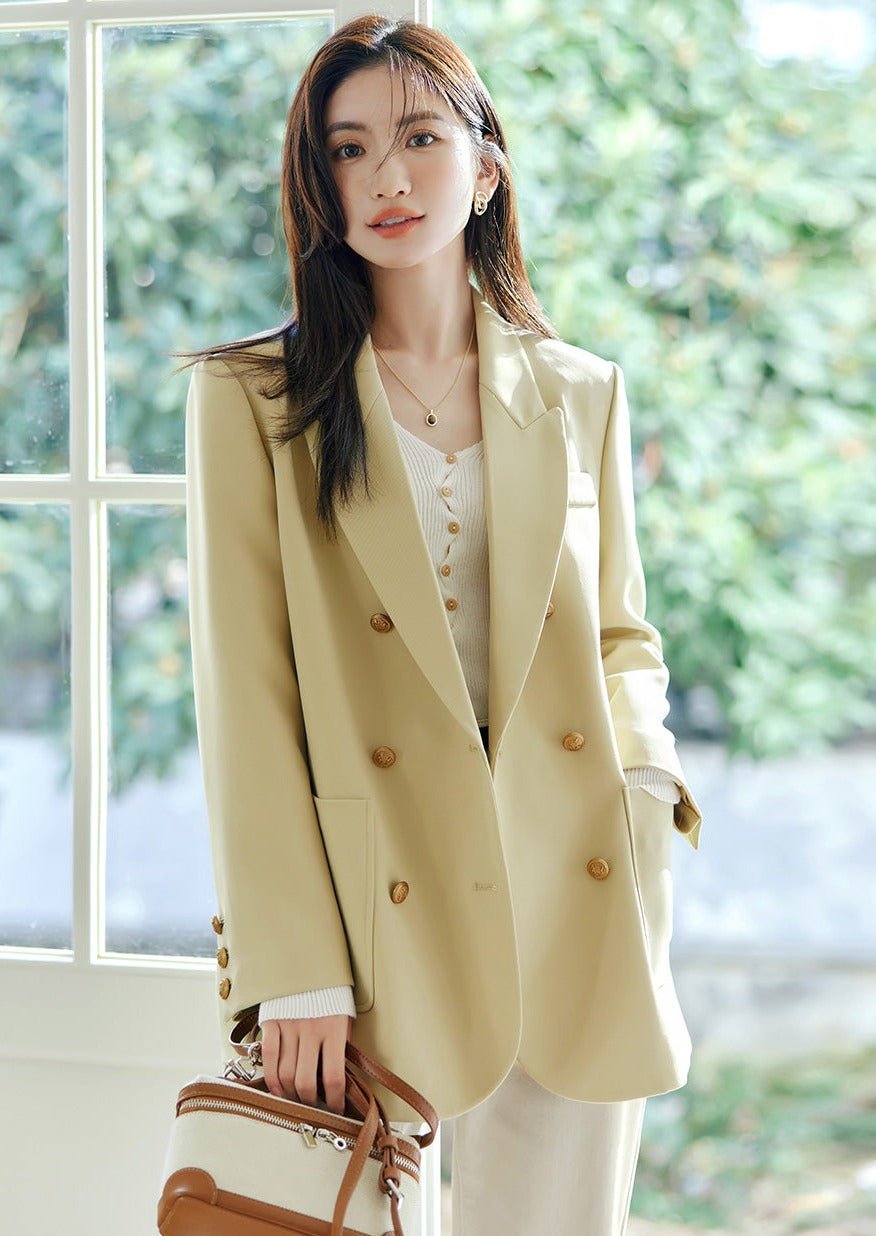 YELLOW STREET SUIT BLAZER - ANLEM